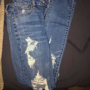 Ripped American Eagle jeans